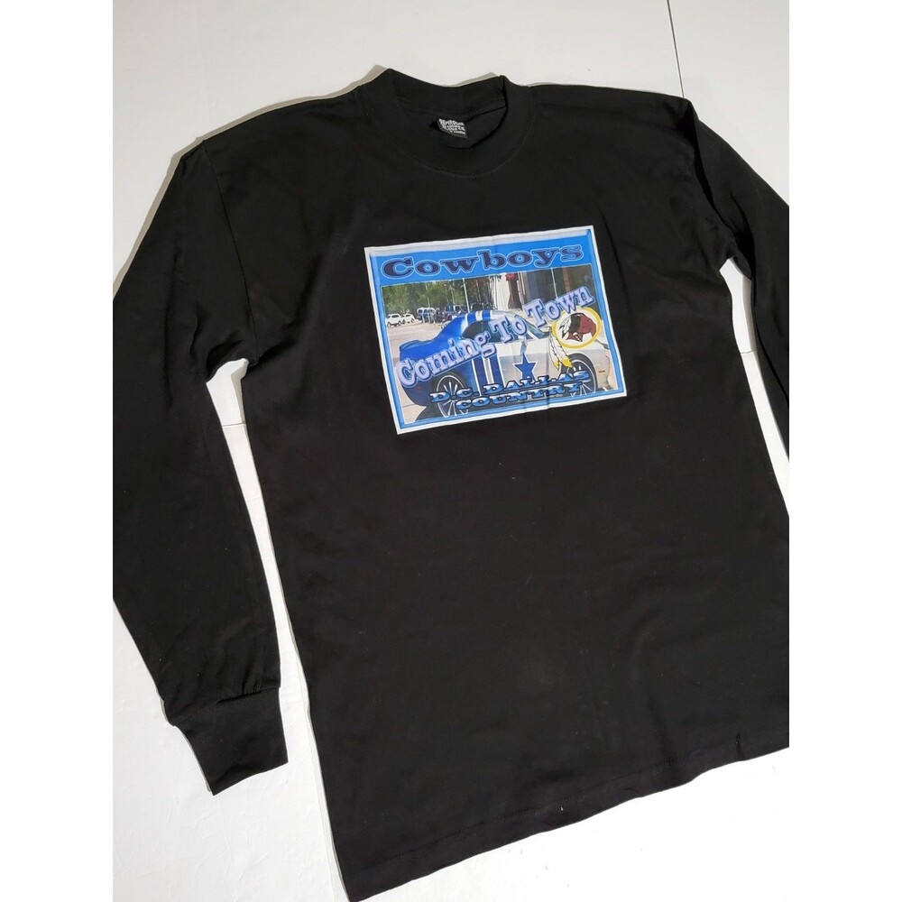 (#6)  Dallas Cowboys Long sleeve Pullover Size Men's 2XL Black